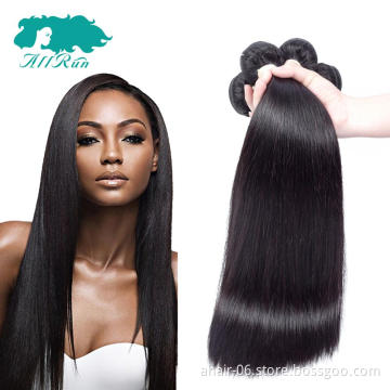 Factory price double drawn brazilian mink remy hair weave